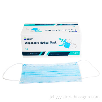face mask medical surgical disposable 3ply